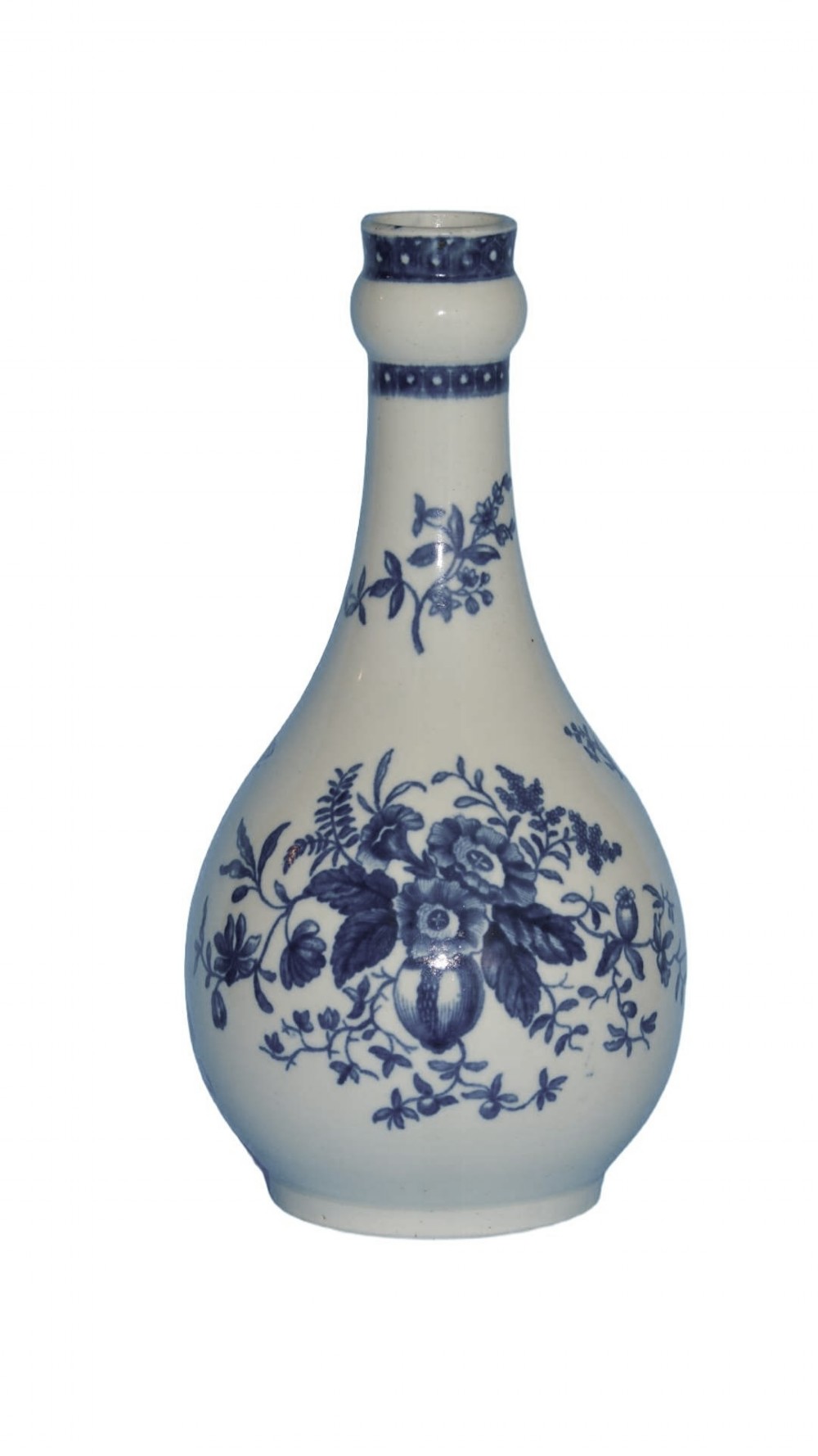 fine 18th century worcester first period water porcelain gugglet