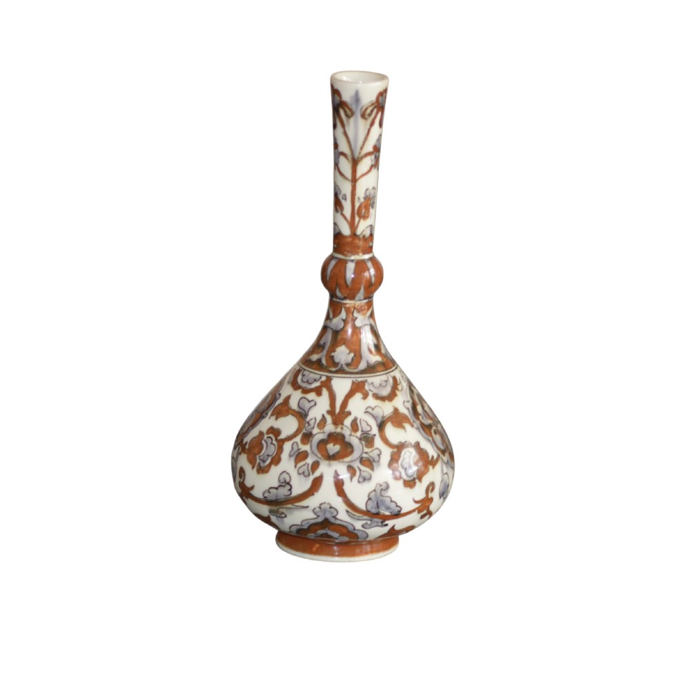 art nouveau 1892 rozenburg den haag knobby vase